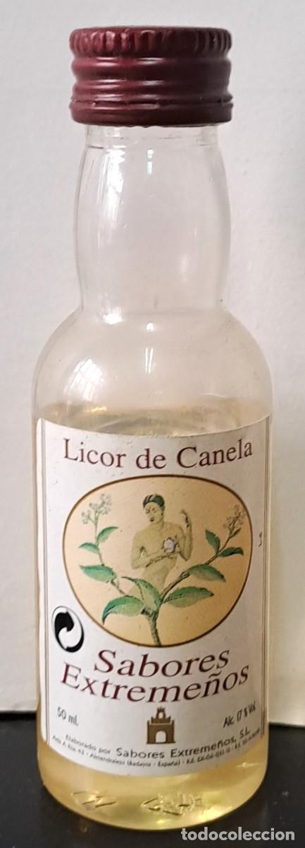 Coleccionismo de vinos y licores: BOTELLIN LICOR DE CANELA, SABORES EXTREME&Ntilde;OS. PRECINTADO. RF-6563