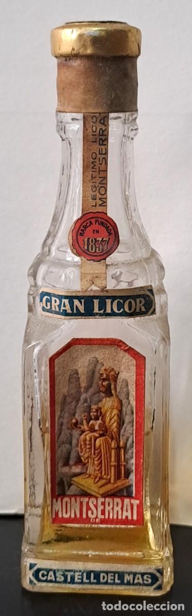 Coleccionismo de vinos y licores: BOTELLIN GRAN LICOR MONTSERRAT. PRECINTADO. RF-6569