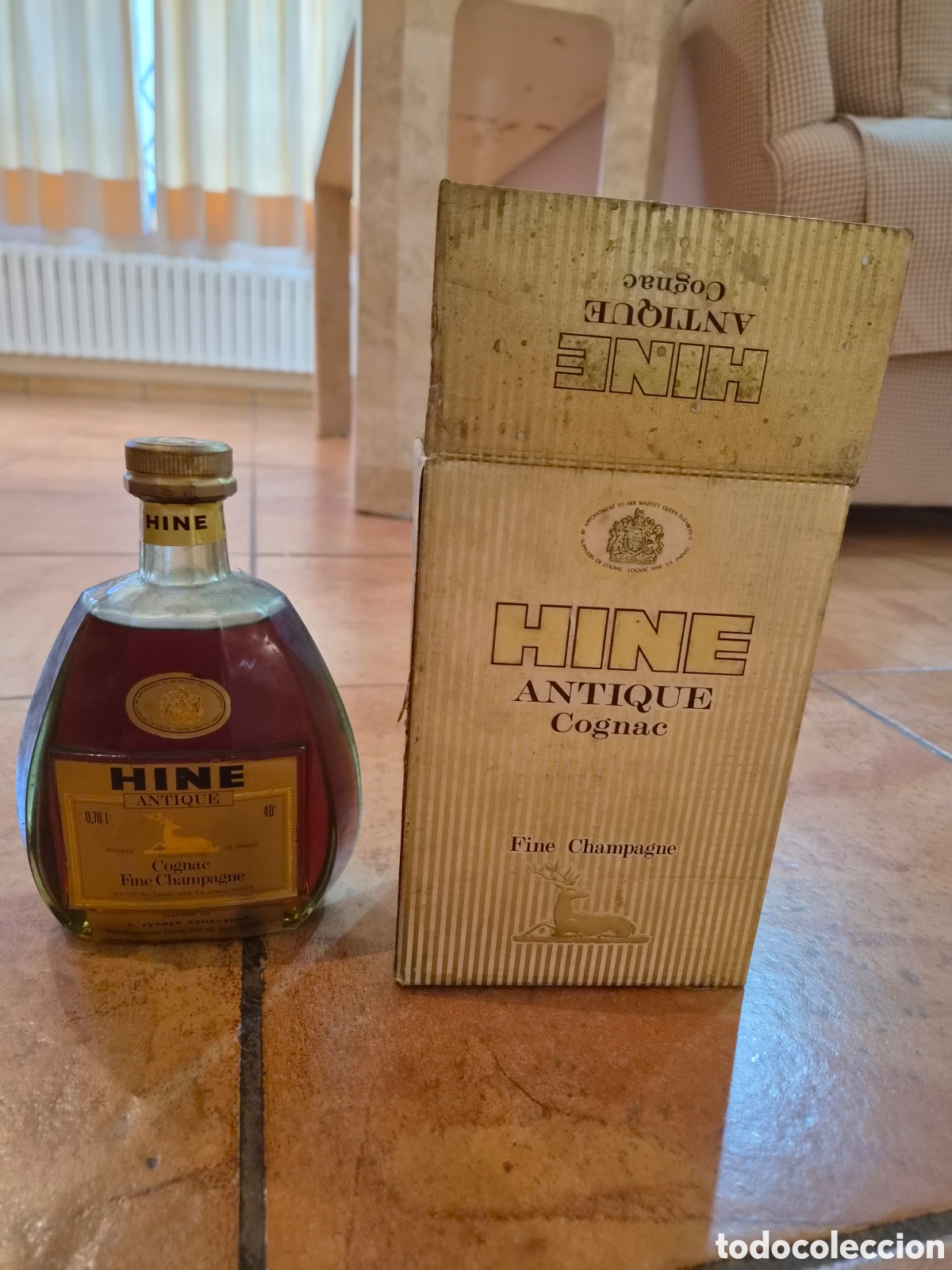 Coleccionismo de vinos y licores: HINE - Fine Champagne Cognac