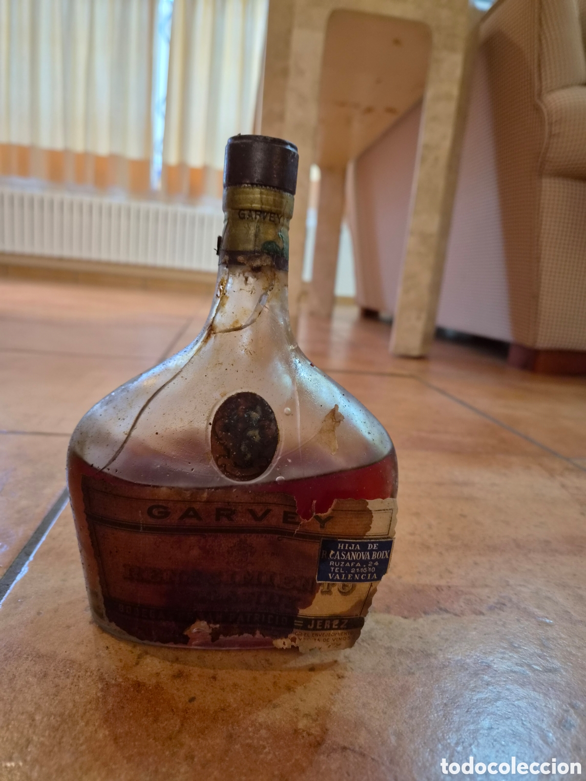 Coleccionismo de vinos y licores: Brandy Renacimiento de Garvey