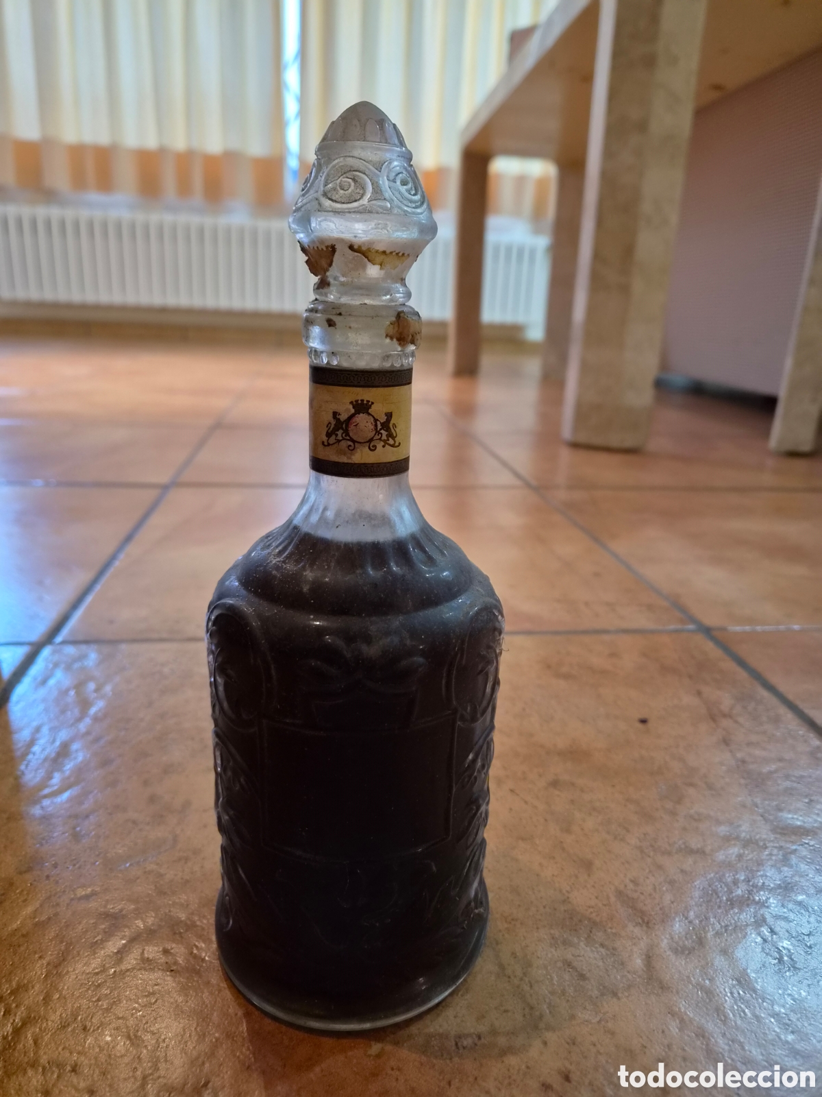 Coleccionismo de vinos y licores: Botella Vintage Licor - A&ntilde;os 50