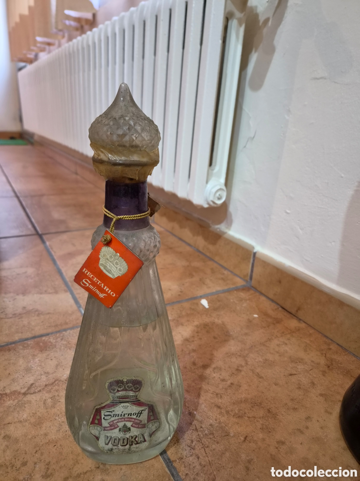 Coleccionismo de vinos y licores: Vodka Pierre Smirnoff - A&ntilde;os 60