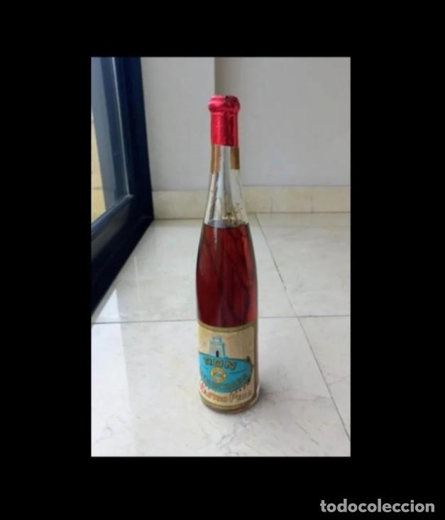 Coleccionismo de vinos y licores: Ron escarchado Castro Pe&ntilde;a