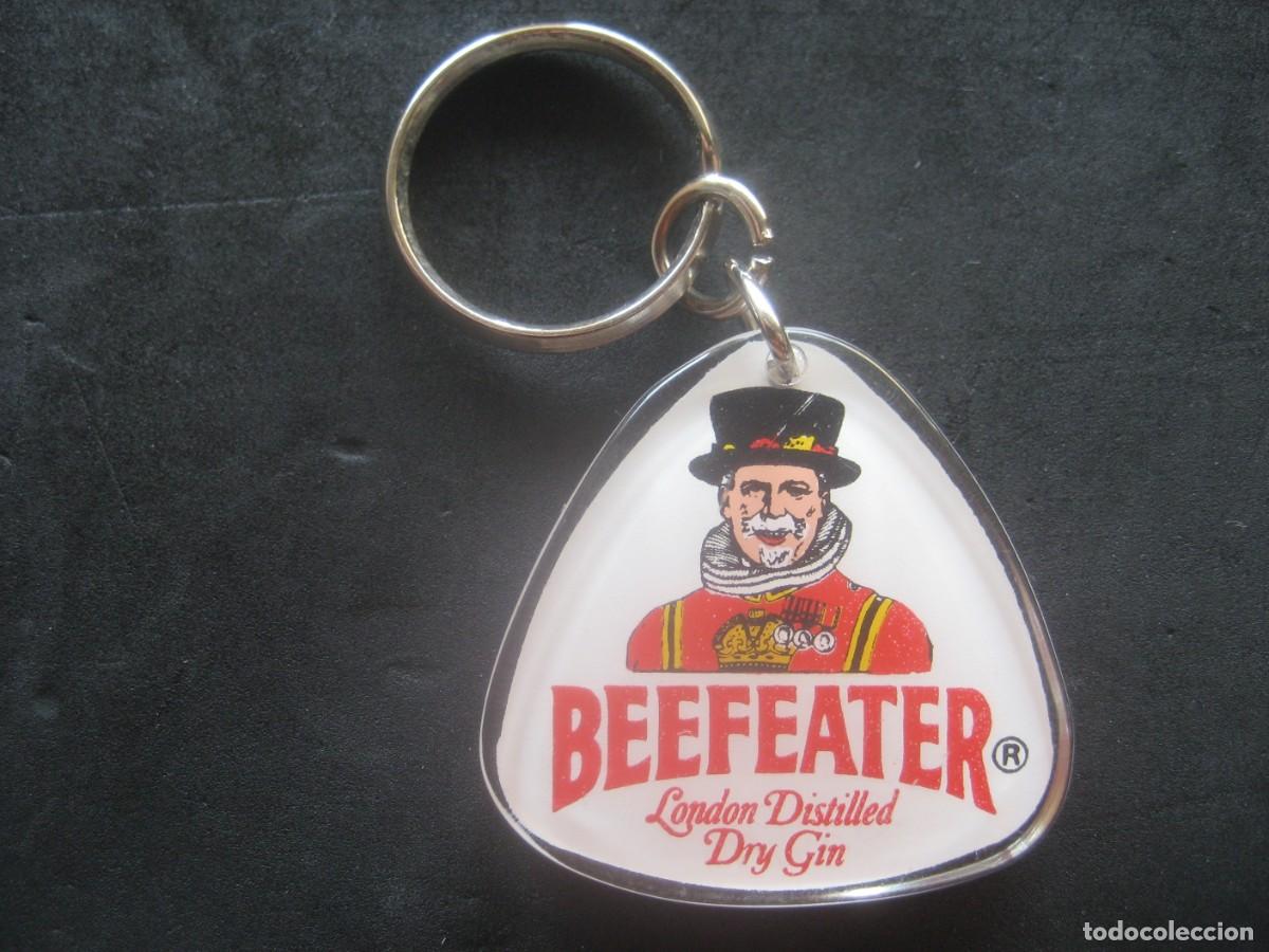Coleccionismo de vinos y licores: LLAVERO GINEBRA GIN BEEFEATER. N&ordm;2