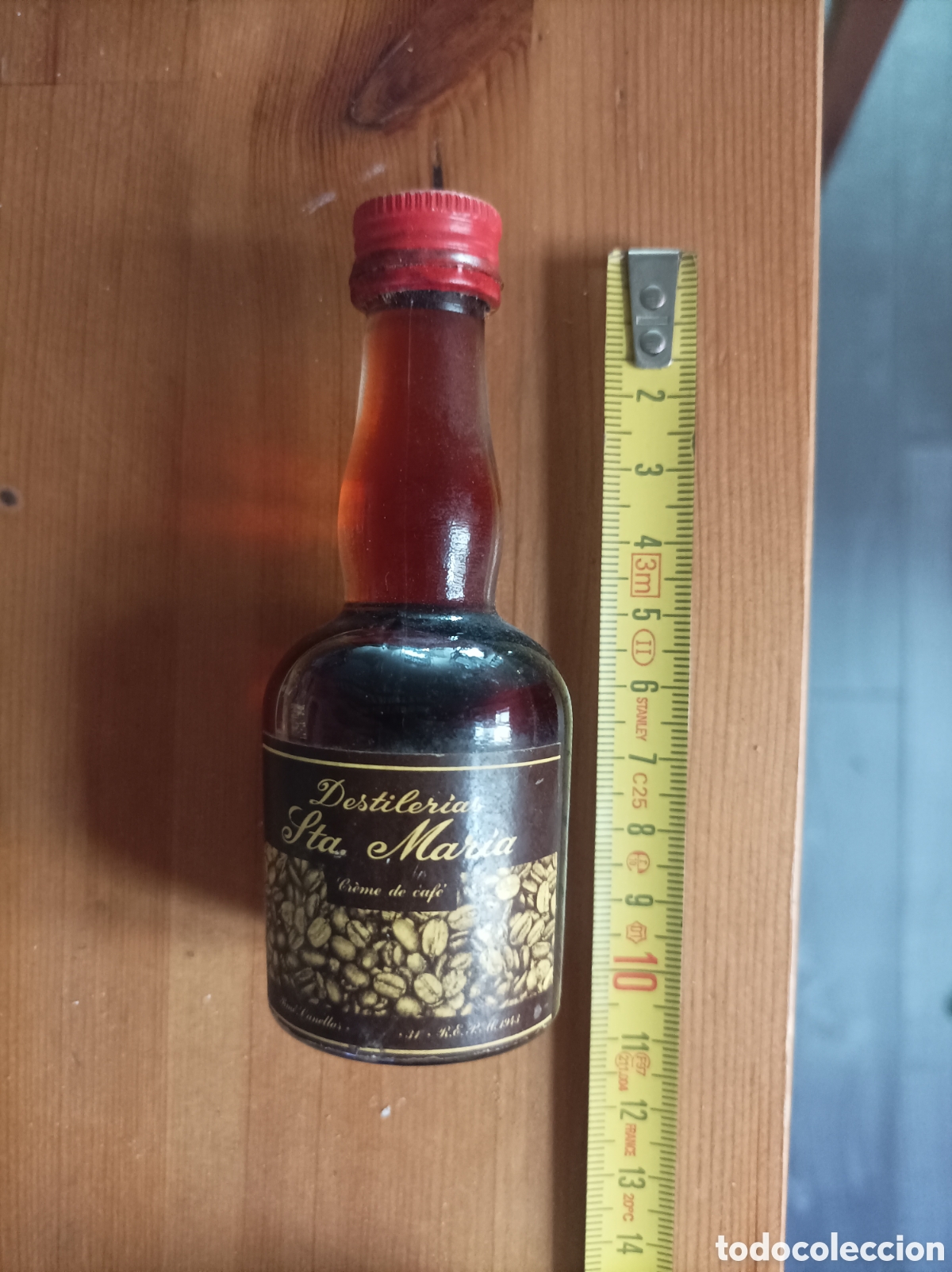 Coleccionismo de vinos y licores: BOTELLIN LICOR CREME CAFE DESTILER&Iacute;AS SANTA MAR&Iacute;A MALLORCA