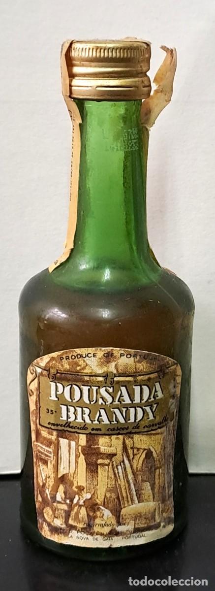 Coleccionismo de vinos y licores: BOTELLIN. BRANDY POUSADA. PRECINTADO. RF-6600