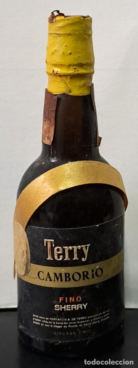Coleccionismo de vinos y licores: BOTELLIN TERRY CAMBORIO, FINO SHERRY. PRECINTADO. RF-6605