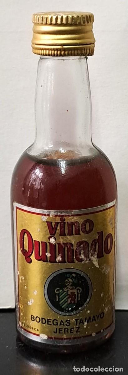 Coleccionismo de vinos y licores: BOTELLIN VINO QUINADO, BODEGA TAMAYO JEREZ. PRECINTADO. RF-6614
