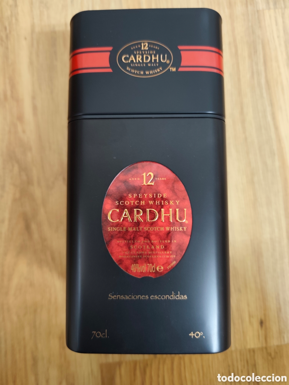 Coleccionismo de vinos y licores: Botella Whisky escoc&eacute;s de malta Cardhu 12 A&ntilde;os Speyside 70 cl