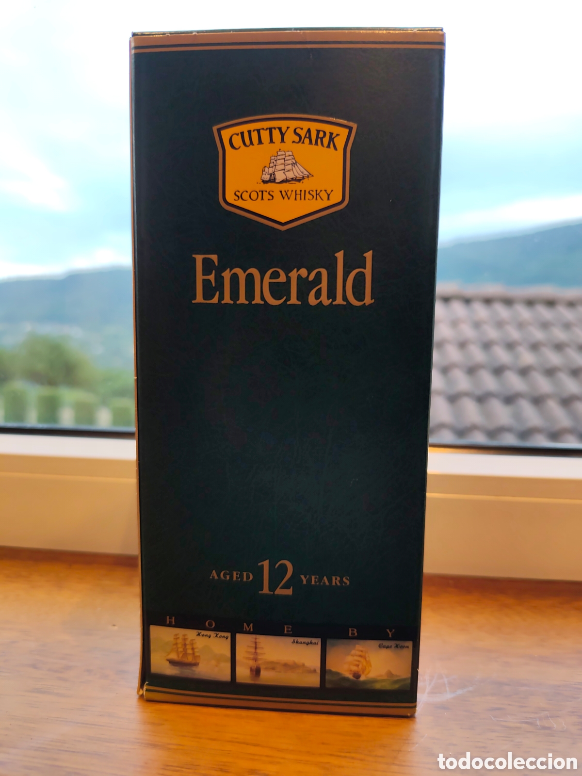 Coleccionismo de vinos y licores: Botella Whisky Cutty Shark Emerald 12 a&ntilde;os precintada. 70 cl