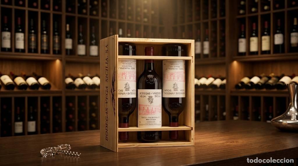 Coleccionismo de vinos y licores: BOTELLAS DE VEGA SICILIA VALBUENA