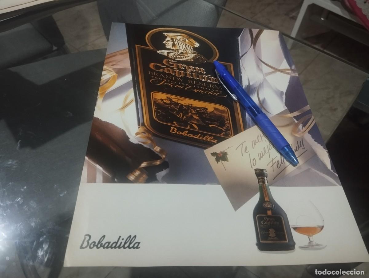 Coleccionismo de vinos y licores: BRANDY RESERVA GRAN CAPIT&Aacute;N ANUNCIO PUBLICIDAD CLIPPING REVISTA 1988 BONITO PARA ENMARCAR