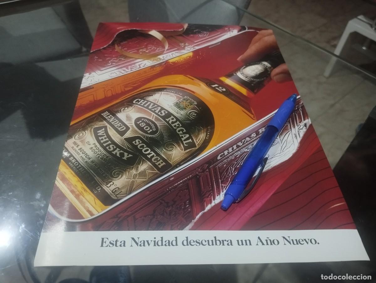 Coleccionismo de vinos y licores: WHISKY CHIVAS REGAL ANUNCIO PUBLICIDAD CLIPPING REVISTA 1988 BONITO PARA ENMARCAR