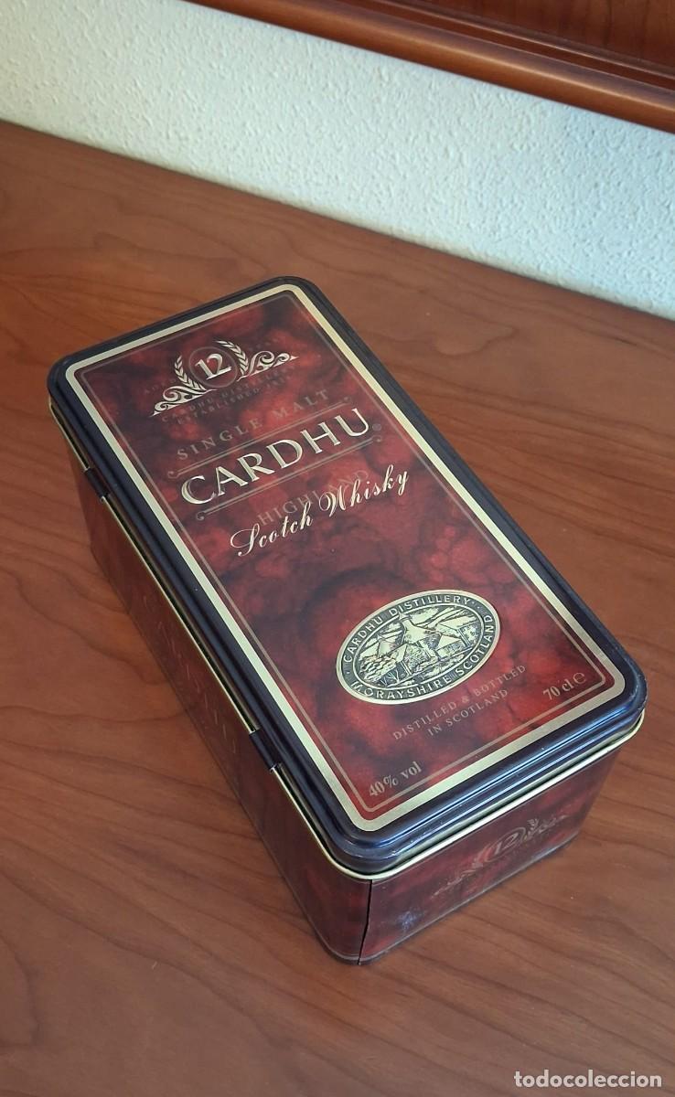 Coleccionismo de vinos y licores: Botella cardhu whiskey scotch single malt 12 a&ntilde;os