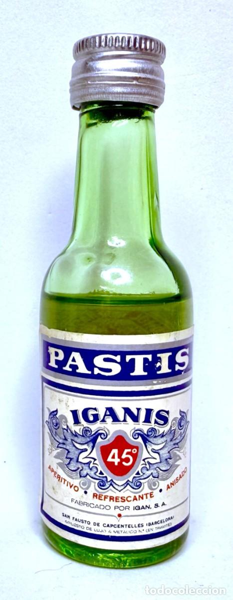 Coleccionismo de vinos y licores: BOTELLIN ANIS IGANIS