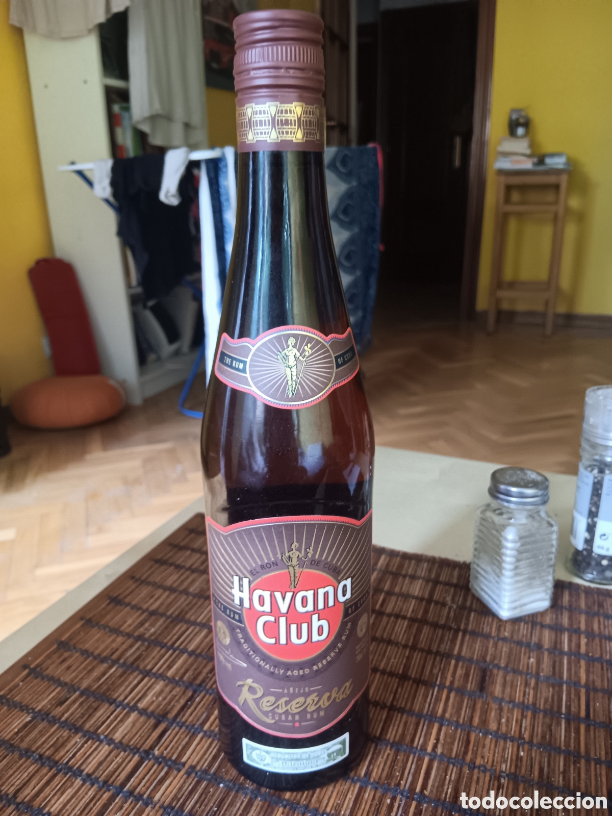Coleccionismo de vinos y licores: Ron A&ntilde;ejo Reserva Havan club. Sello original Cuba. Precintado. 2 unidades