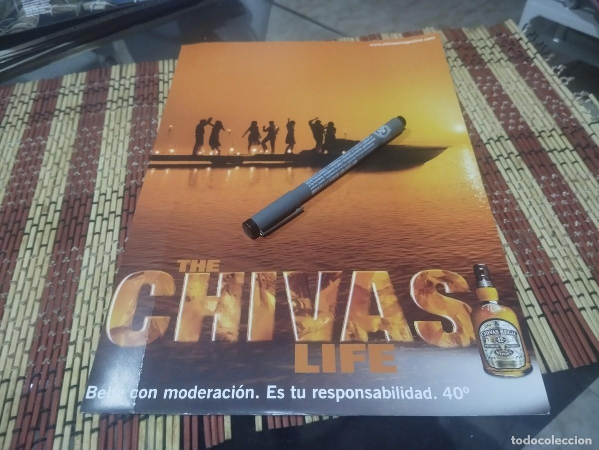 Coleccionismo de vinos y licores: WHISKY CHIVAS REGAL CLIPPING ANUNCIO PUBLICIDAD REVISTA 2007 BONITO PARA ENMARCAR