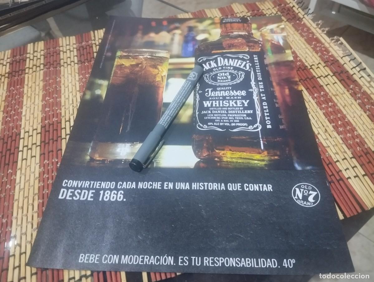 Coleccionismo de vinos y licores: WHISKY JACK DANIEL'S CLIPPING ANUNCIO PUBLICIDAD REVISTA 2007 BONITO PARA ENMARCAR