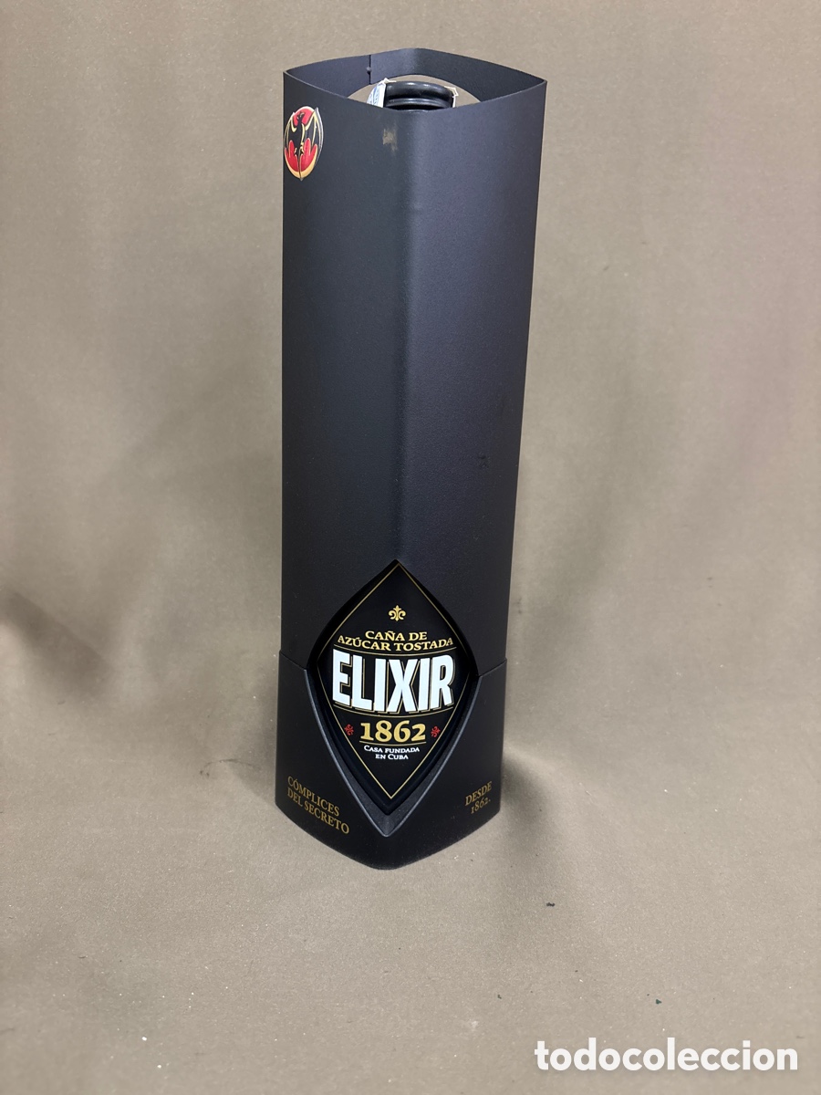 Coleccionismo de vinos y licores: Botella BACARDI ELIXIR 1862,objeto de colecci&oacute;n*NUNCA ABIERTA*ver fotos