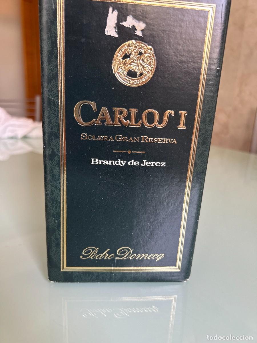 Coleccionismo de vinos y licores: BRANDY DE JEREZ CARLOS PRIMERO SOLERA GRAN RESERVA