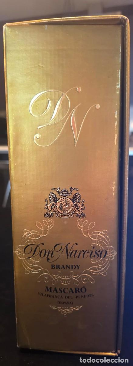 Coleccionismo de vinos y licores: Brandy Don Narciso Mascar&oacute; Estilo Fine Marivaux &ndash; Botella vintage 75 cl con estuche original
