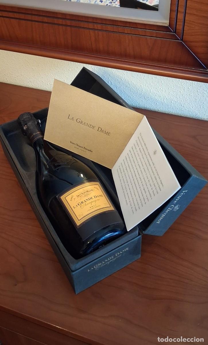 Coleccionismo de vinos y licores: Botella champ&aacute;n frances veuve clicquot ponsardin la grande dame 1995