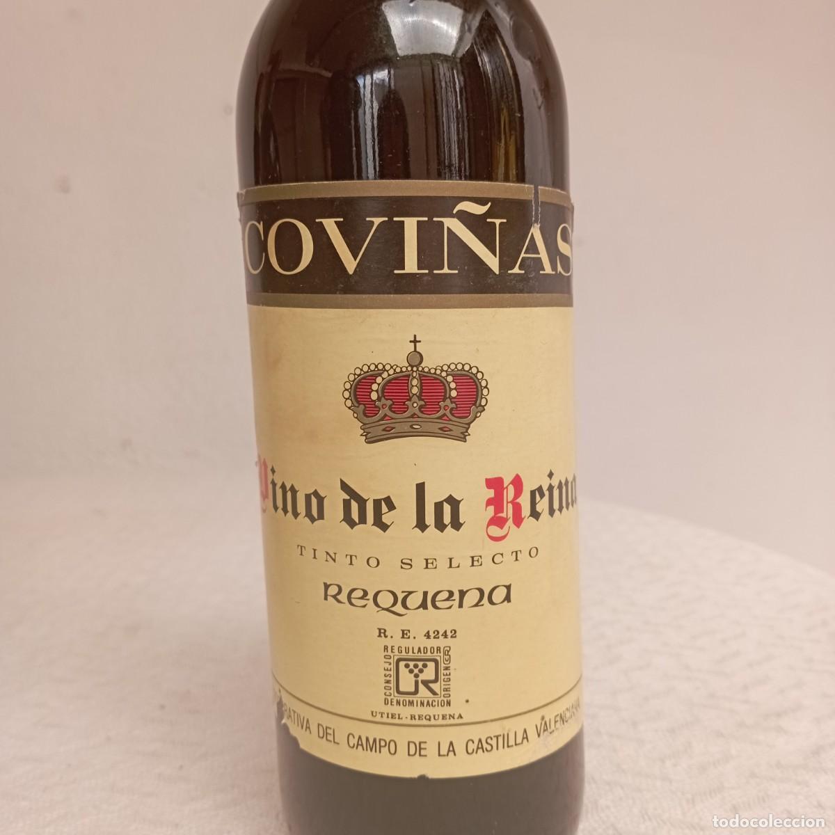 Coleccionismo de vinos y licores: Botellas Vino de la Reina