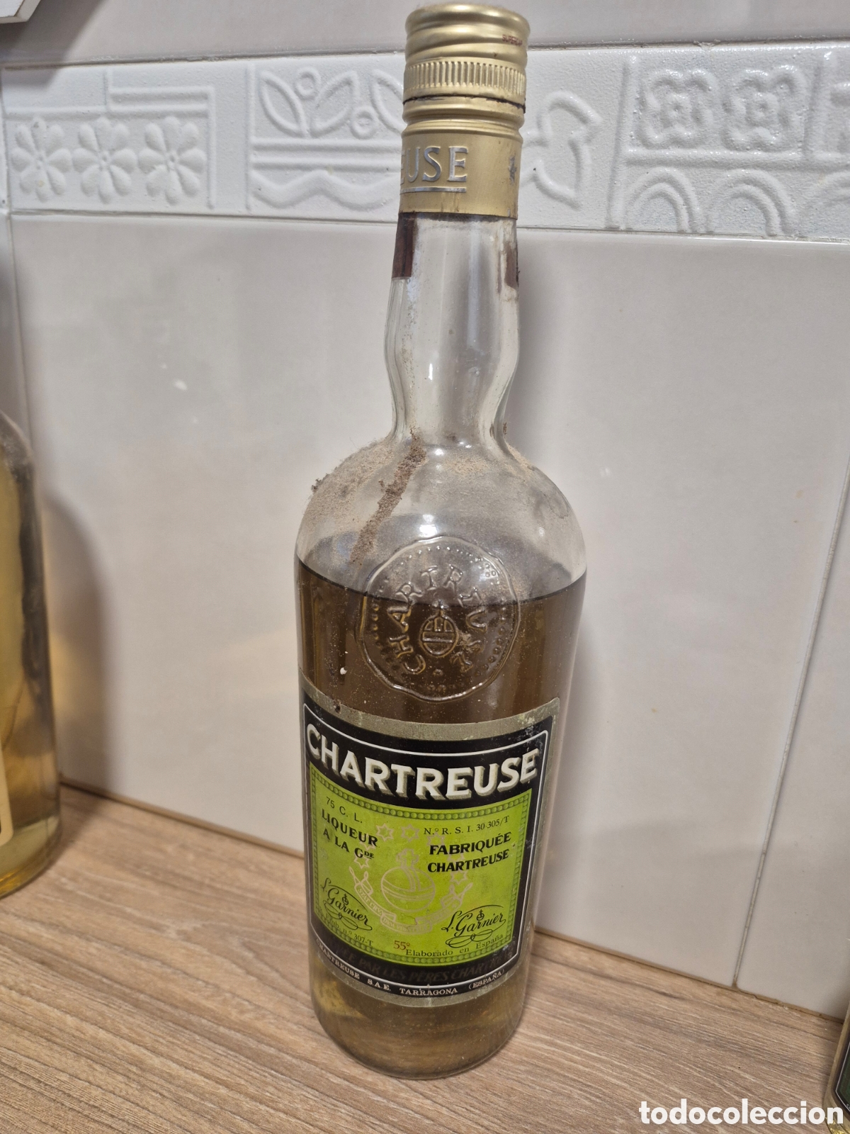 Coleccionismo de vinos y licores: BOTELLA LIQUEUR CHARTREUSE 55&deg; TARRAGONA