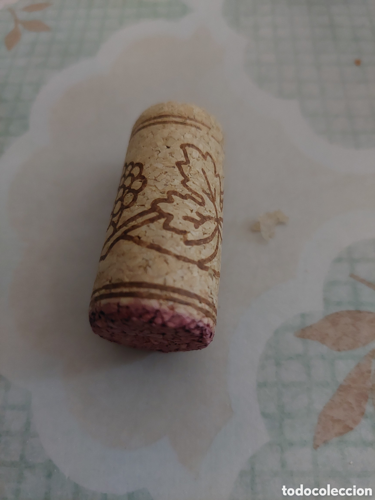 Coleccionismo de vinos y licores: TAPON CORCHO DE VINO GALICIA