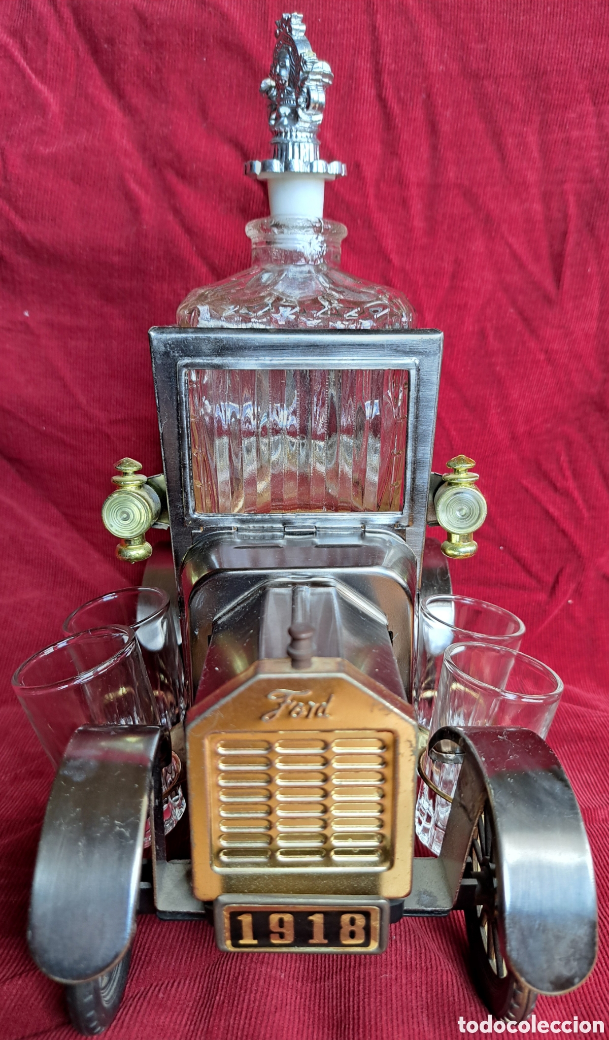Coleccionismo de vinos y licores: Decantador musical Ford T