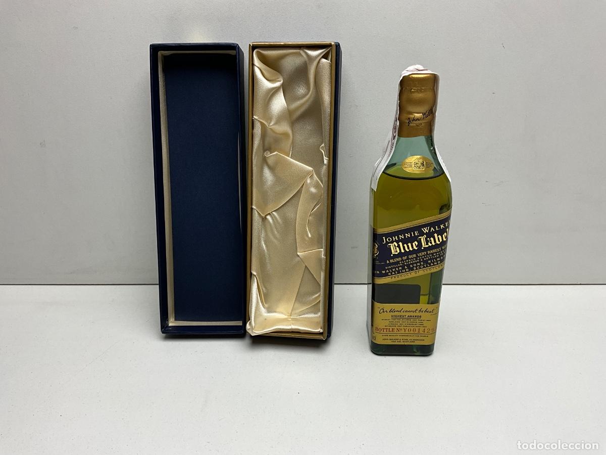 Coleccionismo de vinos y licores: RARA BOTELLA DE WHISKY JOHNNIE WALKER BLUE LABEL - EDICION LIMITADA NUMERADA Y DE COLECCIONISTA