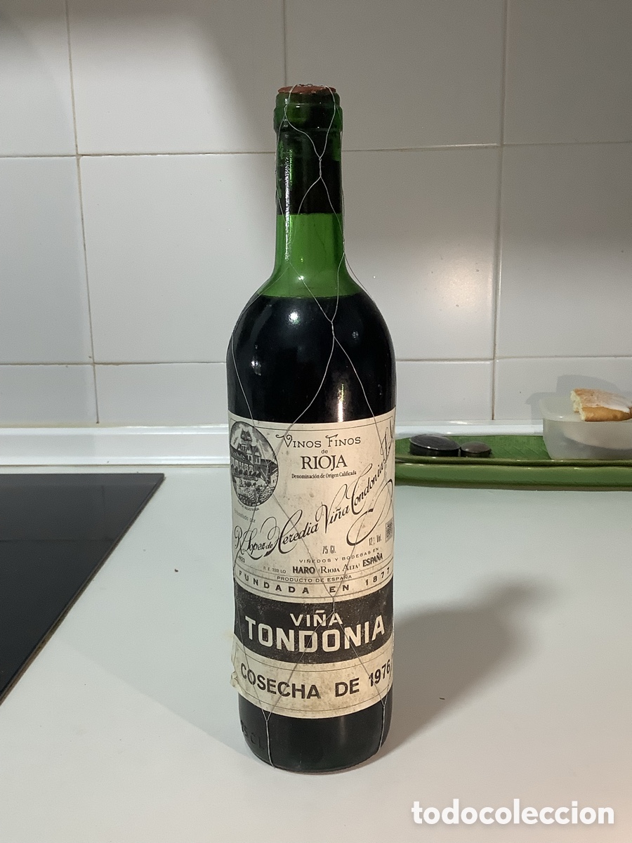 Coleccionismo de vinos y licores: Vino Vi&ntilde;a Tondonia 1976