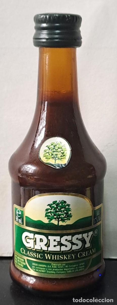 Coleccionismo de vinos y licores: BOTELLIN GRESSY CLASSIC WHISKEY CREAM. PECINTADO. RF-6621