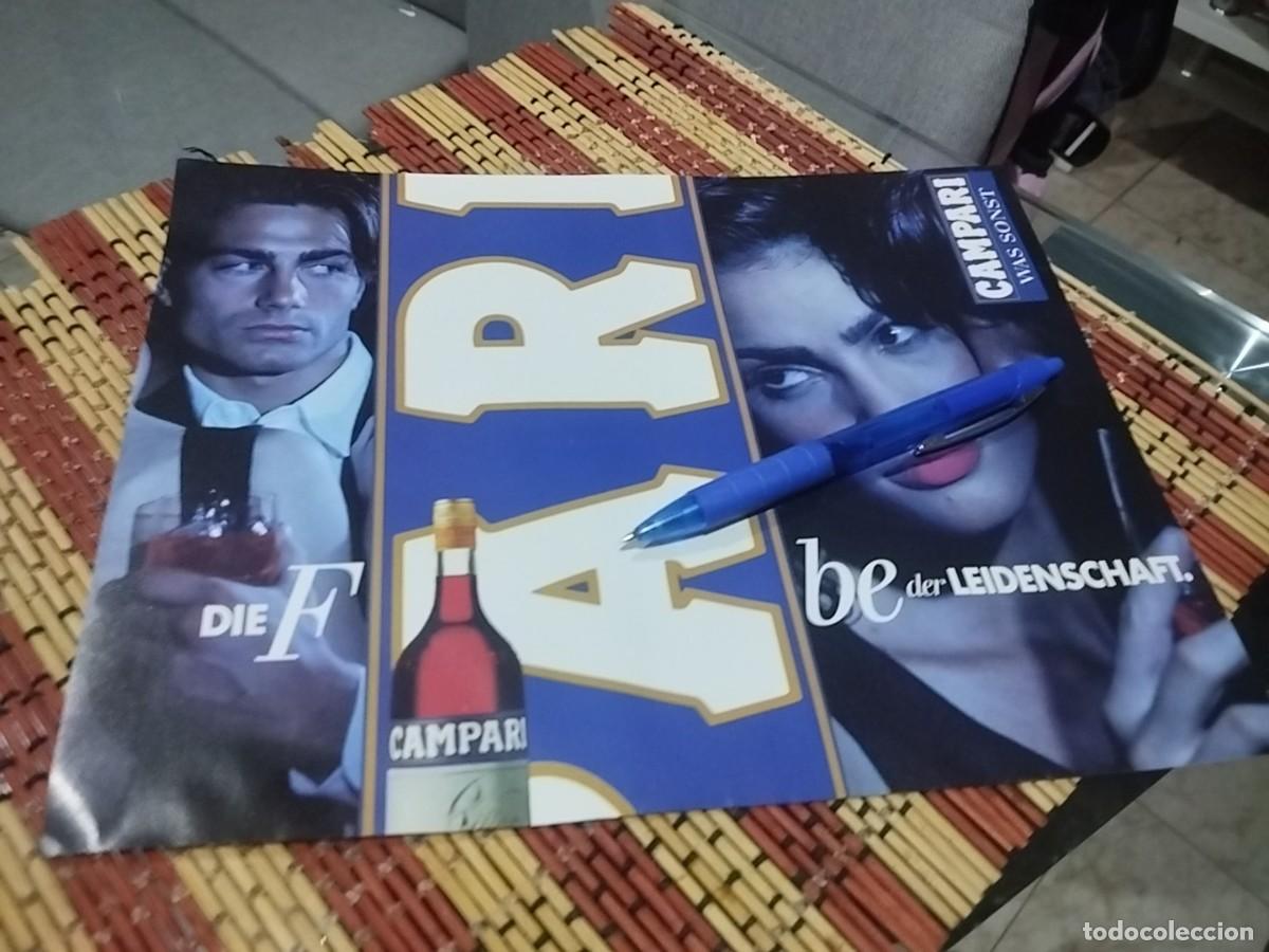Coleccionismo de vinos y licores: CAMPARI CLIPPING HOJA ANUNCIO PUBLICIDAD REVISTA ALEMANA 1994 BONITO PARA ENMARCAR