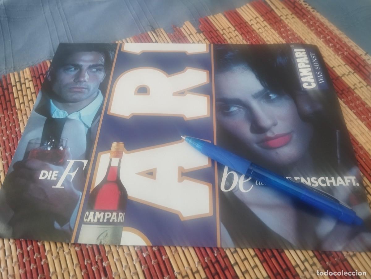 Coleccionismo de vinos y licores: CAMPARI CLIPPING HOJA ANUNCIO PUBLICIDAD REVISTA ALEMANA 1994 BONITO PARA ENMARCAR