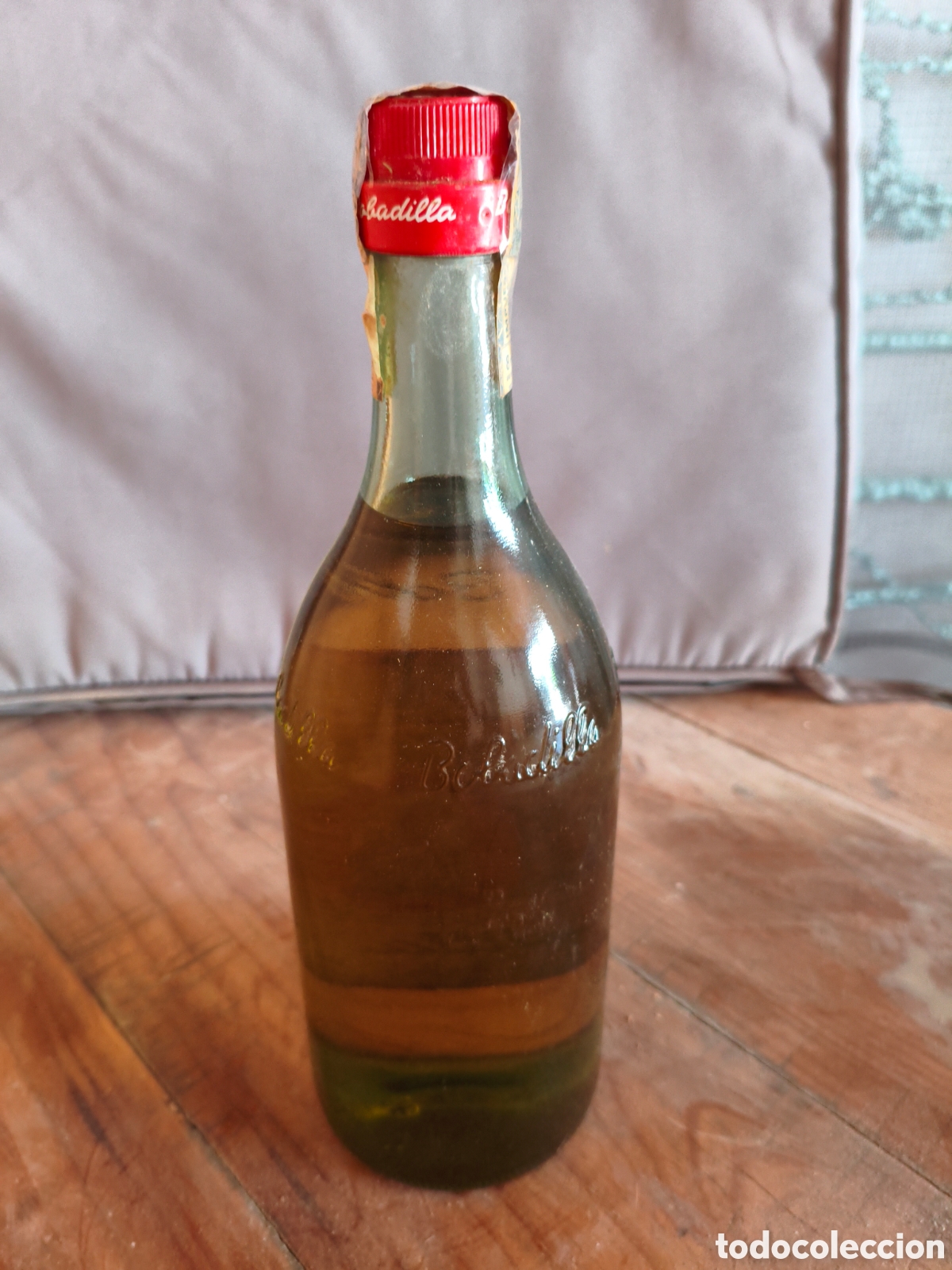 Coleccionismo de vinos y licores: Antigua botella Brandy - Foto 2