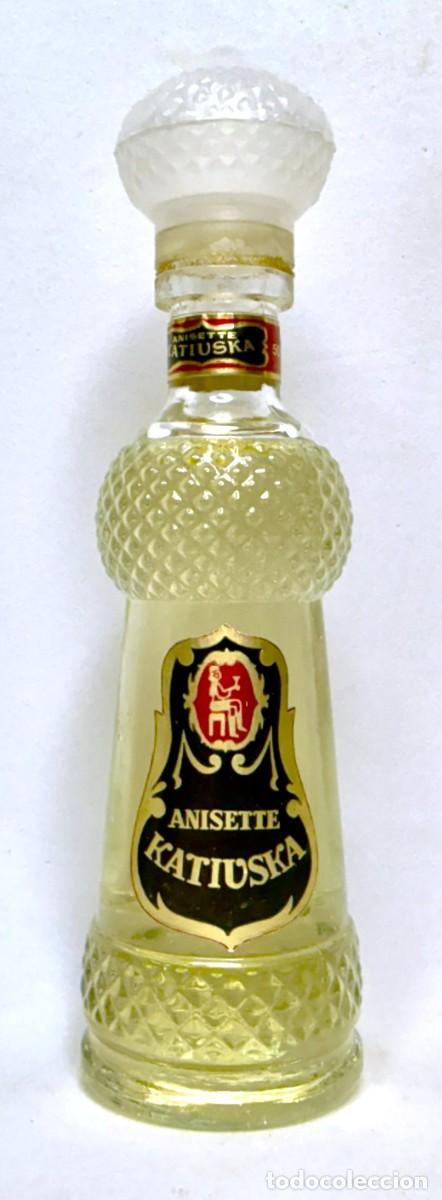 Coleccionismo de vinos y licores: BOTELLIN ANIS ANISETTE KATIUSKA