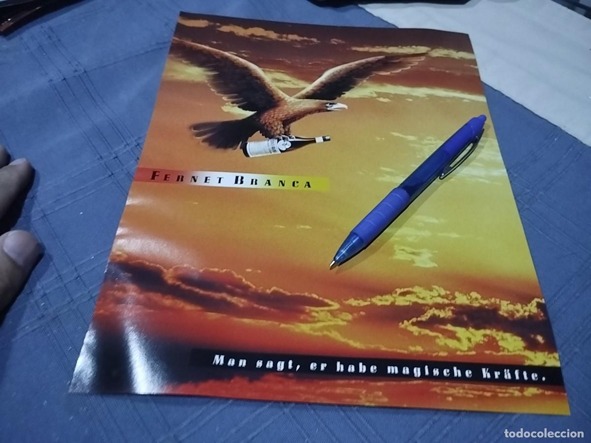 Coleccionismo de vinos y licores: FERNET BRANCA CLIPPING HOJA ANUNCIO PUBLICIDAD REVISTA ALEMANA 1994