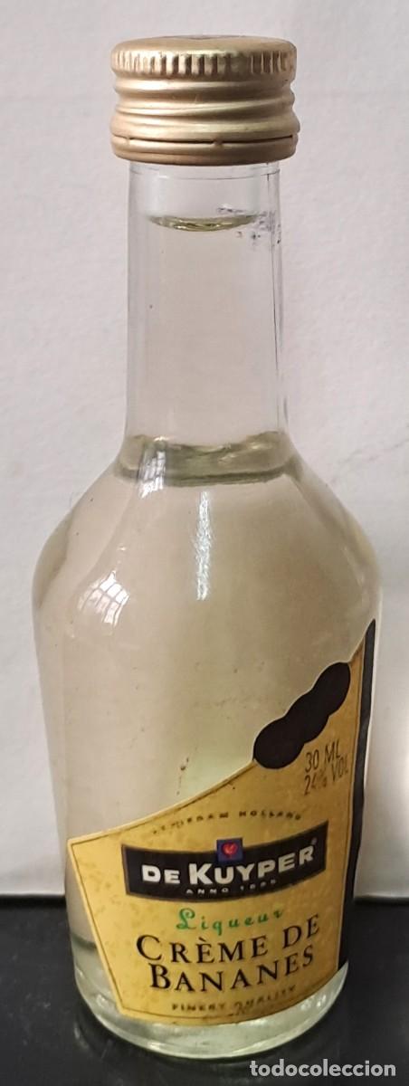 Coleccionismo de vinos y licores: BOTELLIN LICOR DE CREMA DE BANANA, DE KUYPER. PRECINTADO. RF-6650