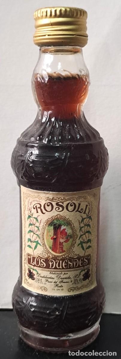 Coleccionismo de vinos y licores: BOTELLIN ROSOLI LOS DUENDE. PRECINTADO. RF-6654