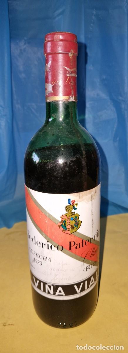 Coleccionismo de vinos y licores: BOTELLA VINO PATERNINA DEL A&Ntilde;O 1973