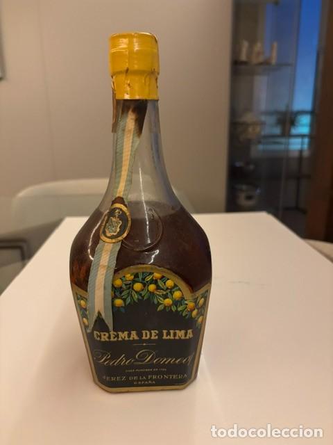 Coleccionismo de vinos y licores: Crema de Lima Pedro Domecq