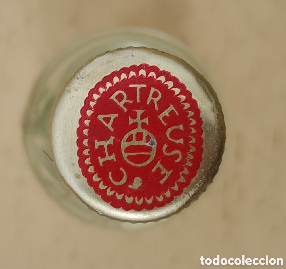 Coleccionismo de vinos y licores: Chartreuse, Botell&iacute;n, Botellita Licor Amarillo