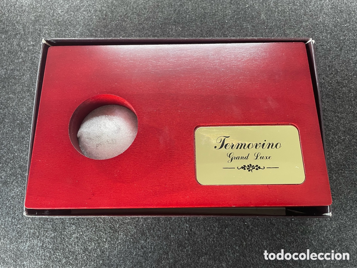Coleccionismo de vinos y licores: Termovino Grand Luxe &ndash; estuche completo &ndash; piezas originales precintadas