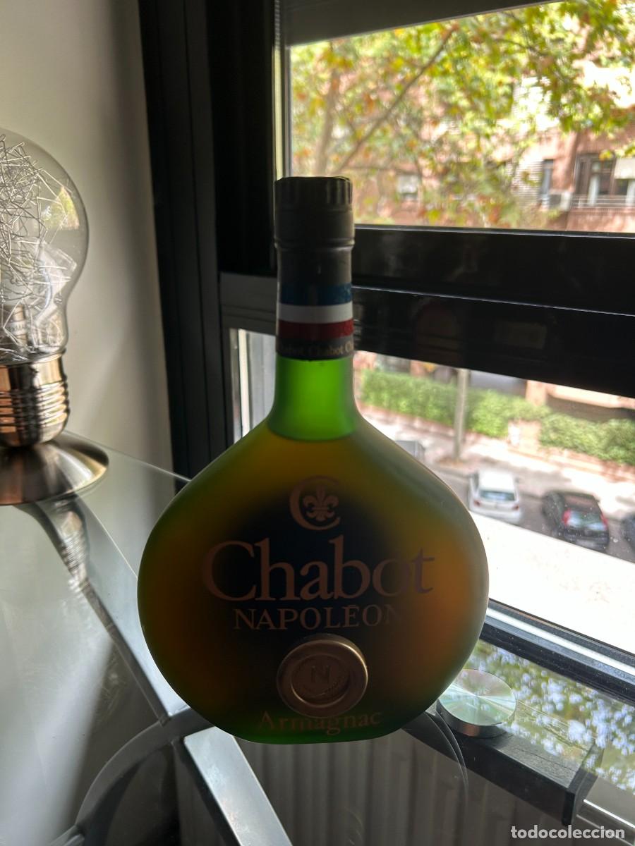 Coleccionismo de vinos y licores: Lote 3 botellas Armagnac Napoleon Vintage. Cles de Ducs, Semp&eacute; y Chabot