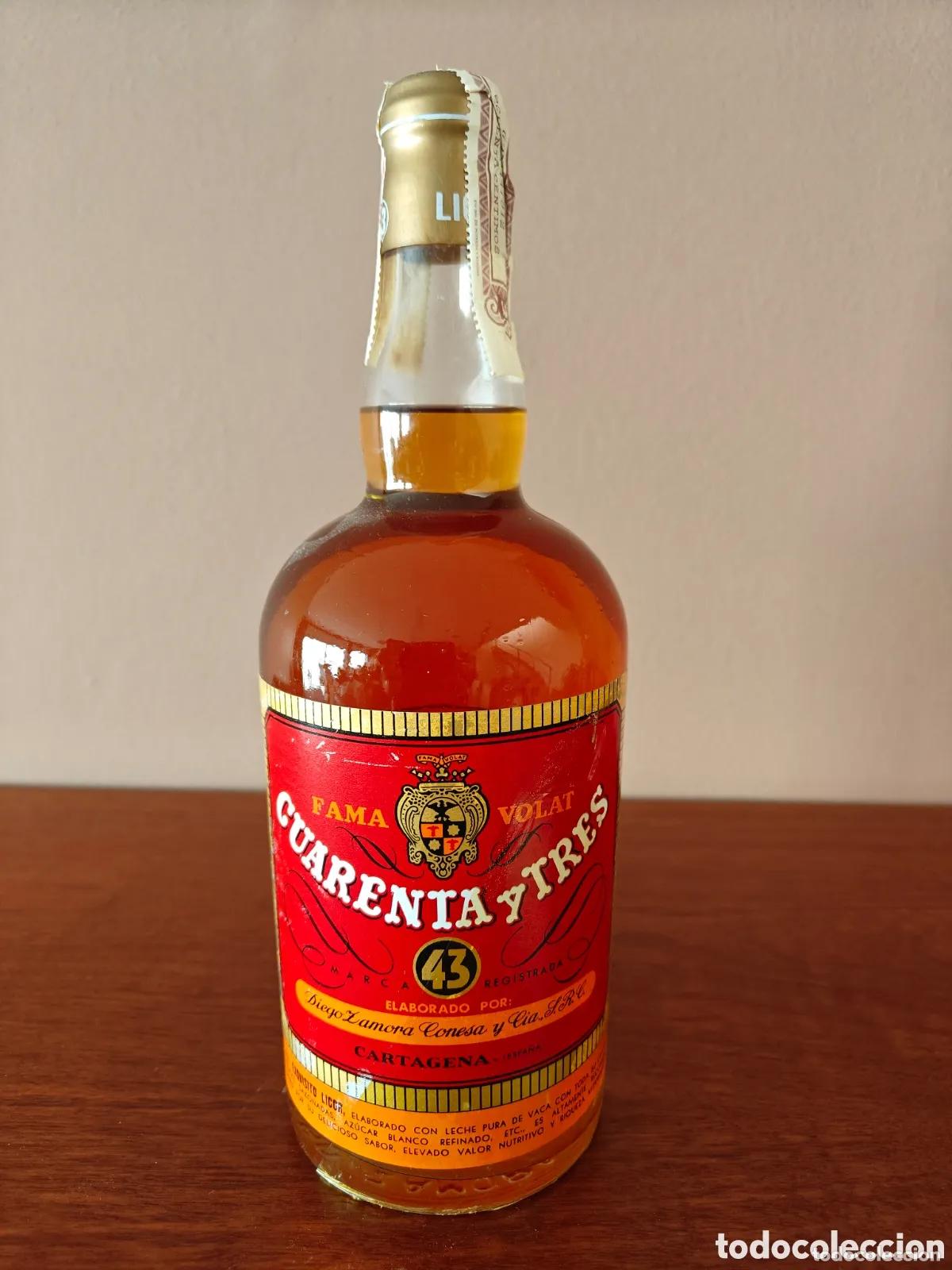 Coleccionismo de vinos y licores: LOTE RESERVADO &ndash; 2 BOTELLAS LICOR 43