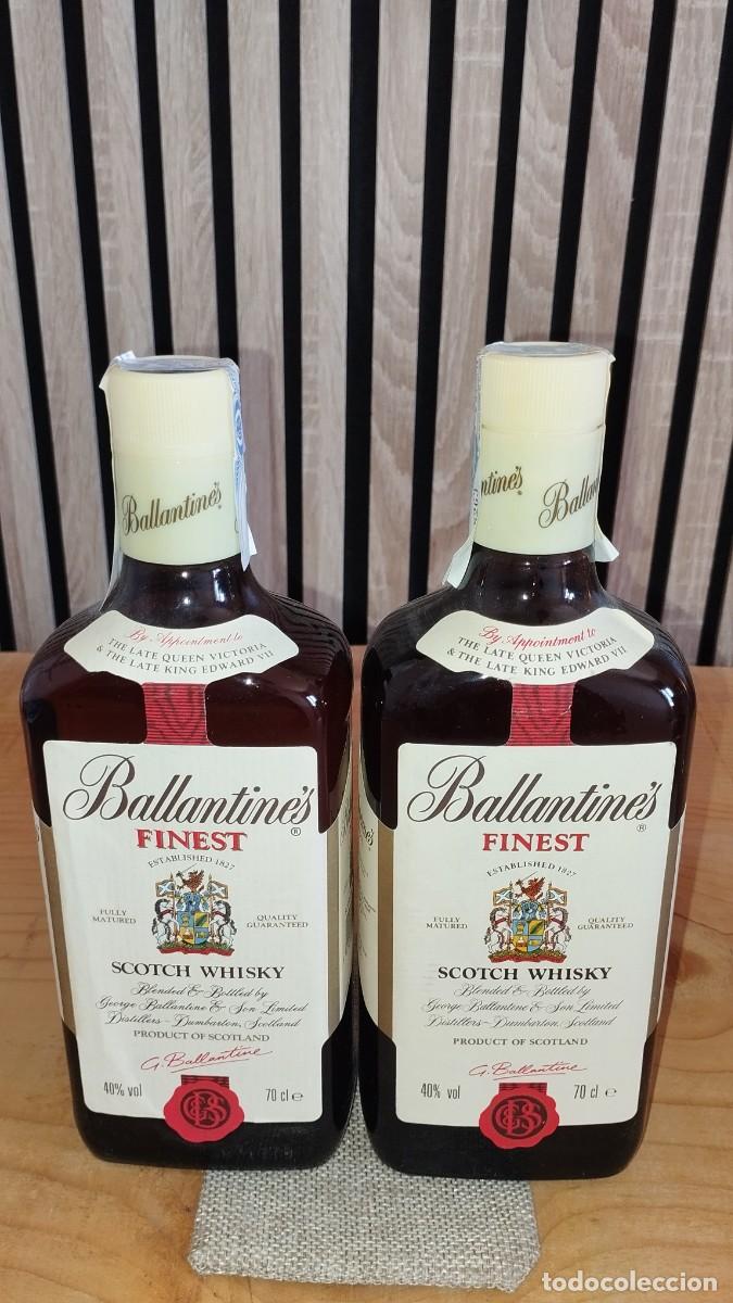 Coleccionismo de vinos y licores: 4 Botellas Whisky Ballantines Finest Antiguas