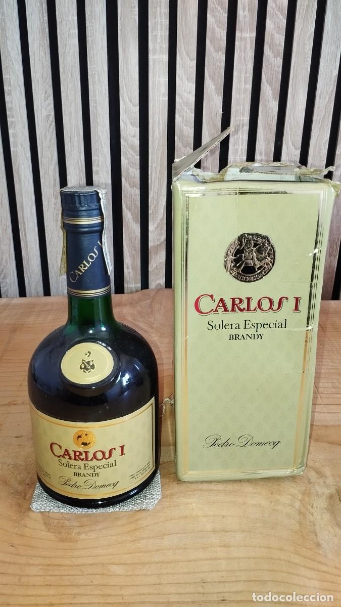 Coleccionismo de vinos y licores: Brandy Carlos I Solera Especial Pedro Domecq 75cl