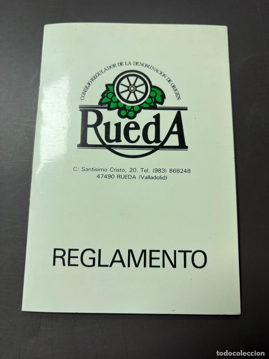 Coleccionismo de vinos y licores: REGLAMENTO DENOMINACI&Oacute;N DE ORIGEN RUEDA 1992 &ndash; CONSEJO REGULADOR &ndash; VINO VERDEJO