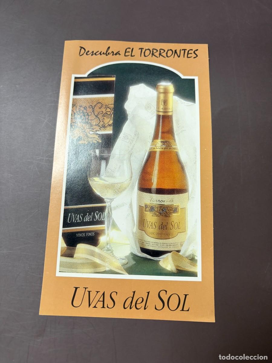 Coleccionismo de vinos y licores: ANTIGUO FOLLETO VINO TORRONT&Eacute;S UVAS DEL SOL &ndash; LA AGR&Iacute;COLA &ndash; MAIP&Uacute; MENDOZA ARGENTINA
